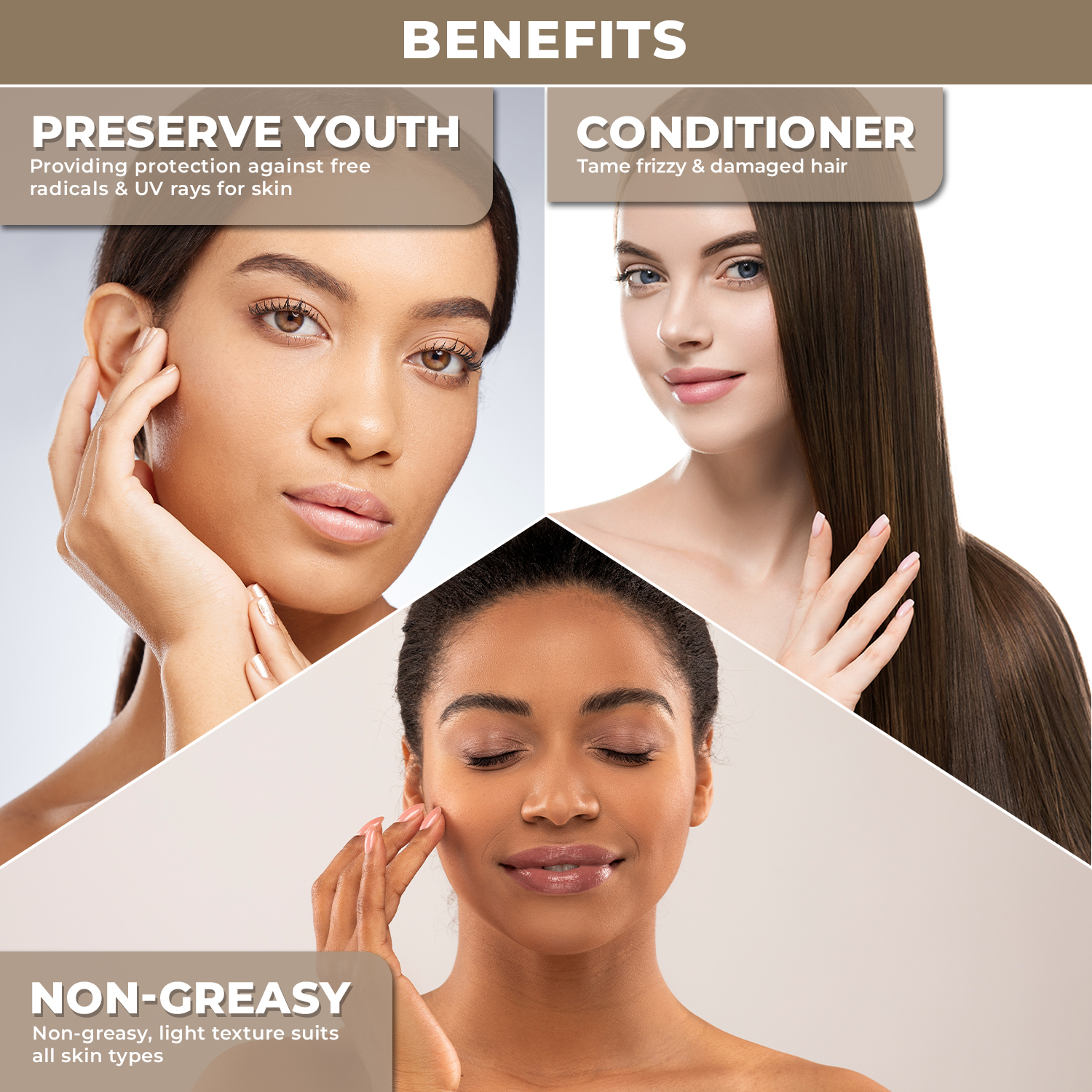 Refresh with Pure Grapeseed Oil