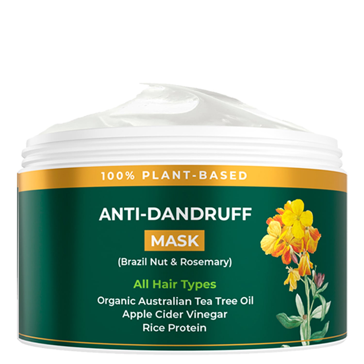Anti Dandruff Shampoo | Apple Cider Vinegar & Tea tree | Organic Forest